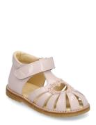 Sandals - Flat - Closed Toe Pink ANGULUS