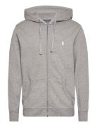 Loopback Fleece Full-Zip Hoodie Grey Polo Ralph Lauren