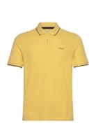 Tipping Ss Pique Polo Yellow GANT