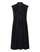 Velvet Cap-Sleeve Dress Black Lauren Ralph Lauren