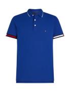 Flag Cuff Slim Fit Polo Blue Tommy Hilfiger