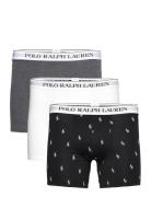 Stretch Cotton Boxer Brief 3-Pack Black Polo Ralph Lauren