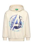 Sweater W/Hood Cream United Colors Of Benetton