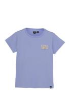 T-Shirt Chest And Backprint Blue Indian Blue Jeans