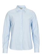 Linnéa Striped Oxford Shirt Blue Newhouse