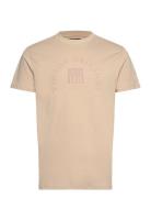 Kelvin Reg Sj Vin M Tee Beige VINSON