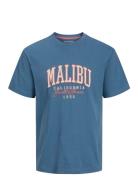 Jjdetroit Tee Ss Crew Neck Blue Jack & J S