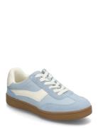 Biaberlin Sneaker Faux Leather & Suede Blue Bianco