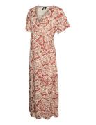 Vmmbali S/S Ancle Wrap Dress Wvn Ga Patterned Vero Moda Maternity