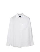 Classic Linen Shirt White Lexington Clothing