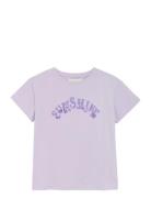 T-Shirt Ss Purple Creamie