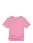 T-Shirt Ss Rib Pink Creamie