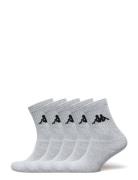 Tennis Sock - Fisper Dk 5 Pack Grey KAPPA