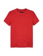 Essential Cotton Reg Fit Tee Ss Red Tommy Hilfiger