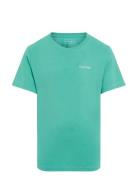 Chest Inst.logo Ss T-Shirt Green Calvin Klein