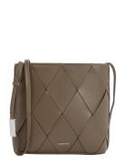 Ck Woven Square Crossbody Khaki Calvin Klein