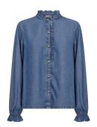 Crmolly Shirt Blue Cream