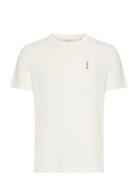 Cfcarson Tee With Embriodery Cream Casual Friday