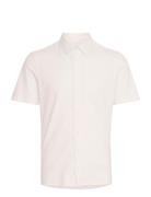 Cffolke Ss Bu Jersey Piquet Shirt White Casual Friday