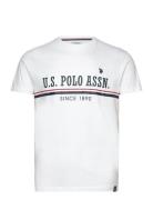 Anniv 1 Reg Uspa Uni Tee White U.S. Polo Assn.