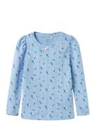 Nmfdyna Slim Ls Top Box Blue Name It