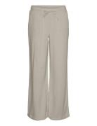 Vmjesmilo Hw Wide Pants Wvn Ga Girl Cream Vero Moda Girl