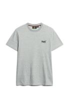 Essential Logo Emb Tee Grey Superdry
