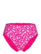 Cuba High Waist Bikini Briefs Pink Abecita
