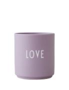 Favourite Cups - Danish Words Purple Design Letters
