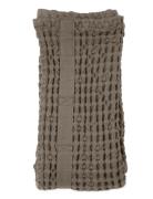 Big Waffle Hand Towel Brown The Organic Company