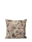 Cushion Cover Flower Linen, 50X50Cm Pink Ceannis