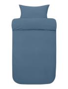 Frøya St Washed Bed Set Blue Høie Of Scandinavia
