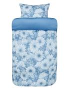 Alessandra Sateen Bed Set Blue Høie Of Scandinavia