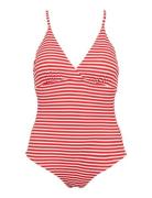 Ibiza Swimsuit Jacquard Red Missya