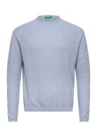 Sweater L/S Blue United Colors Of Benetton