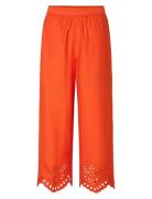 Yaselva Hw Ankle Pant S. Orange YAS