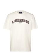 Over Logo Tee White Lindbergh