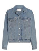Boxy Denim Jacket Blue Calvin Klein Jeans