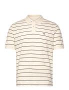 Striped Ss Polo Cream GANT