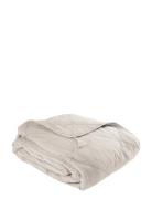 Bedspread, Cotton W/Linentassels Beige C'est Bon