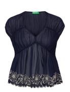 Blouse Navy United Colors Of Benetton