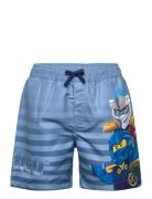 Lwagan 305 - Swim Shorts Blue LEGO Kidswear