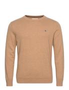 Classic Cotton C-Neck Beige GANT