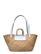 Willow Straw Bag Beige Malina