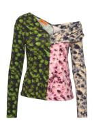 Shoulder Long Sleeve Top, 2254 Patterned STINE GOYA