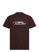 Cotton Jersey Frode Paradise Tee Brown Mads Nørgaard