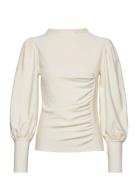 Rifagz Puff Blouse White Gestuz