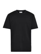 O-Neck Tee Over S/So-Neck Tee Over S/S Black Lindbergh