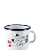 Moomin Enamel Mug 25Cl White Muurla