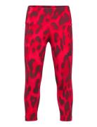 Jg Fi Aop 7/8Le Red Adidas Sportswear